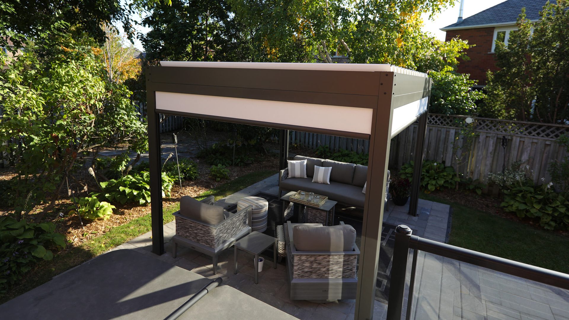 adjustable pergola kit photo # 56