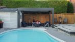 backyard pool pergola photo # 312
