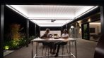 modern pergola lighting photo # 26