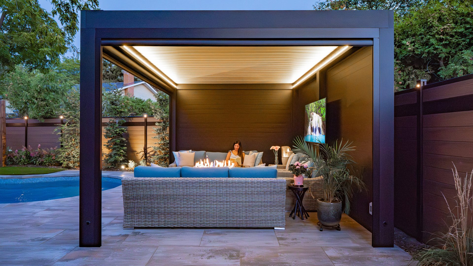 aluminum pergola canada photo # 220