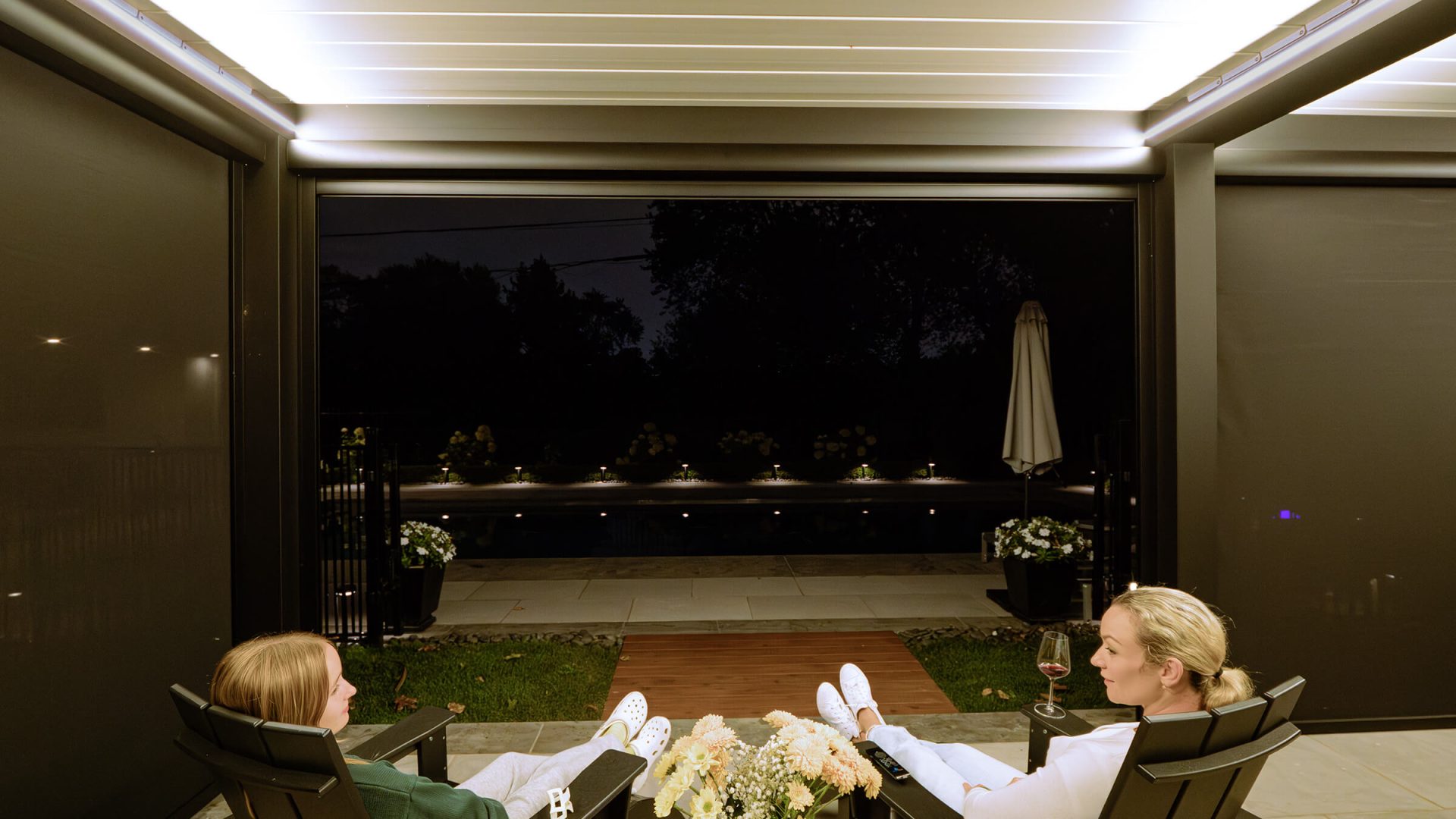 automatic pergola roof # 179