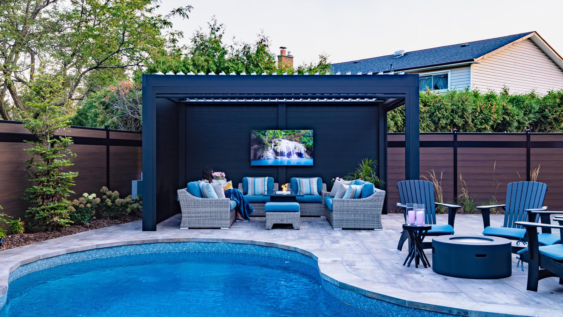 backyard pool pergola ideas photo # 213