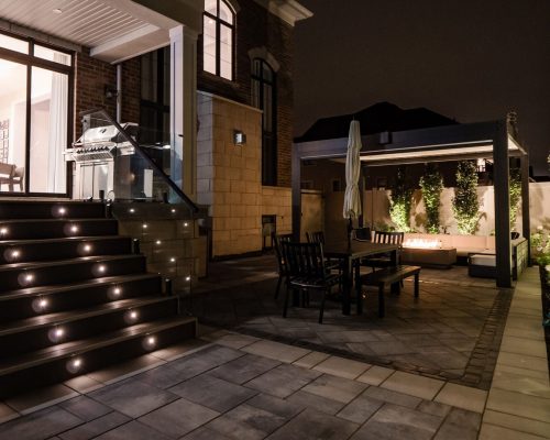 Louvered pergola 12′ x 14′