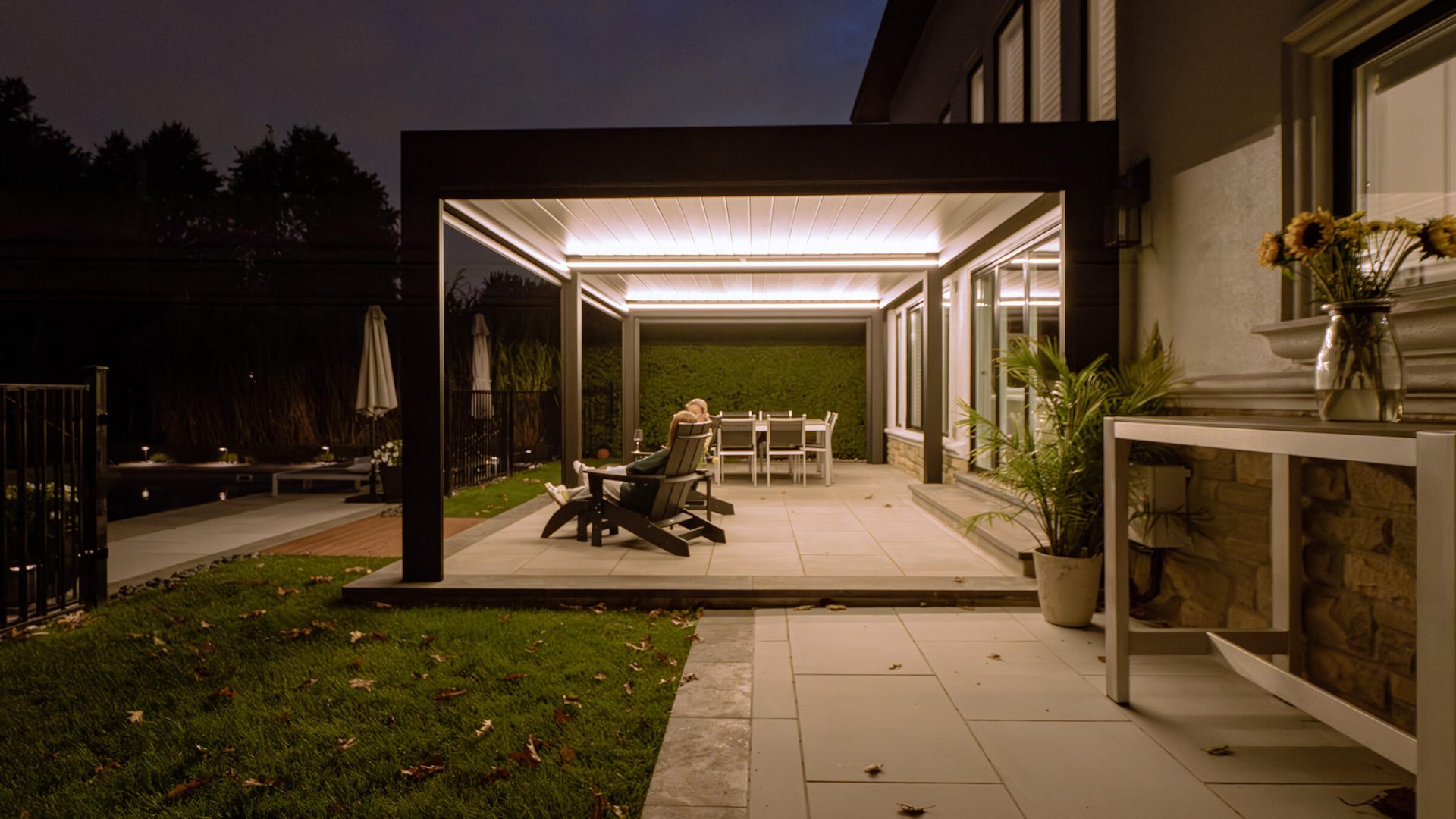 custom steel pergola photo # 176