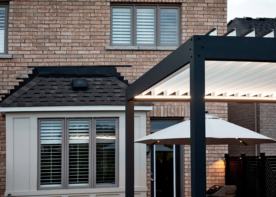 louvered pergola kits canada photo # 622