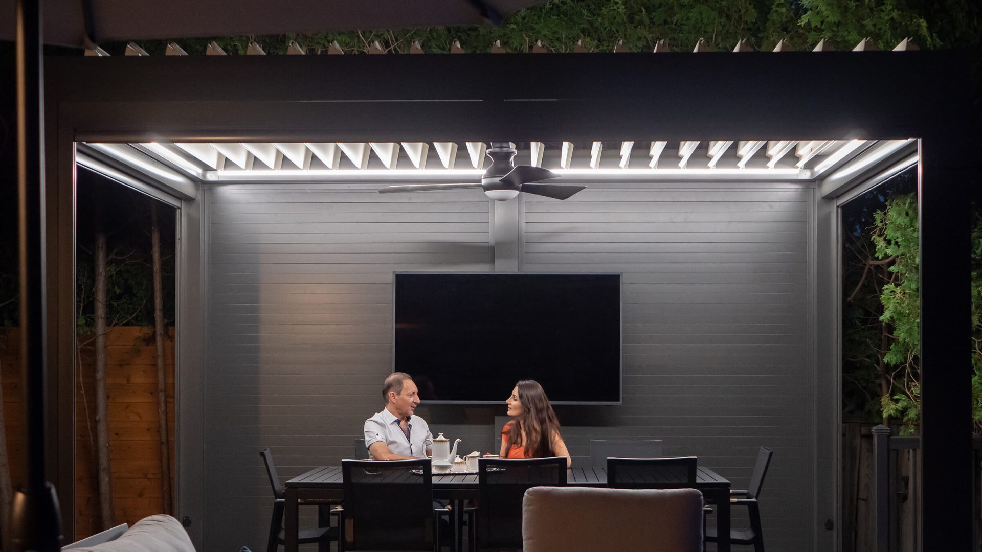 modern steel pergola photo # 85
