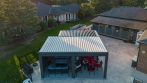 outdoor pergola with metal roof photo # 255