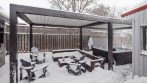 pergola in winter photo # 163