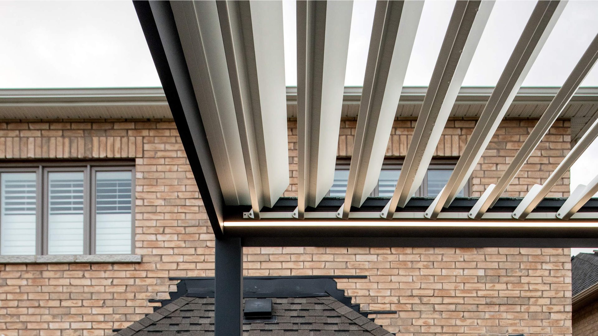 pergola louvered roof kit photo # 295