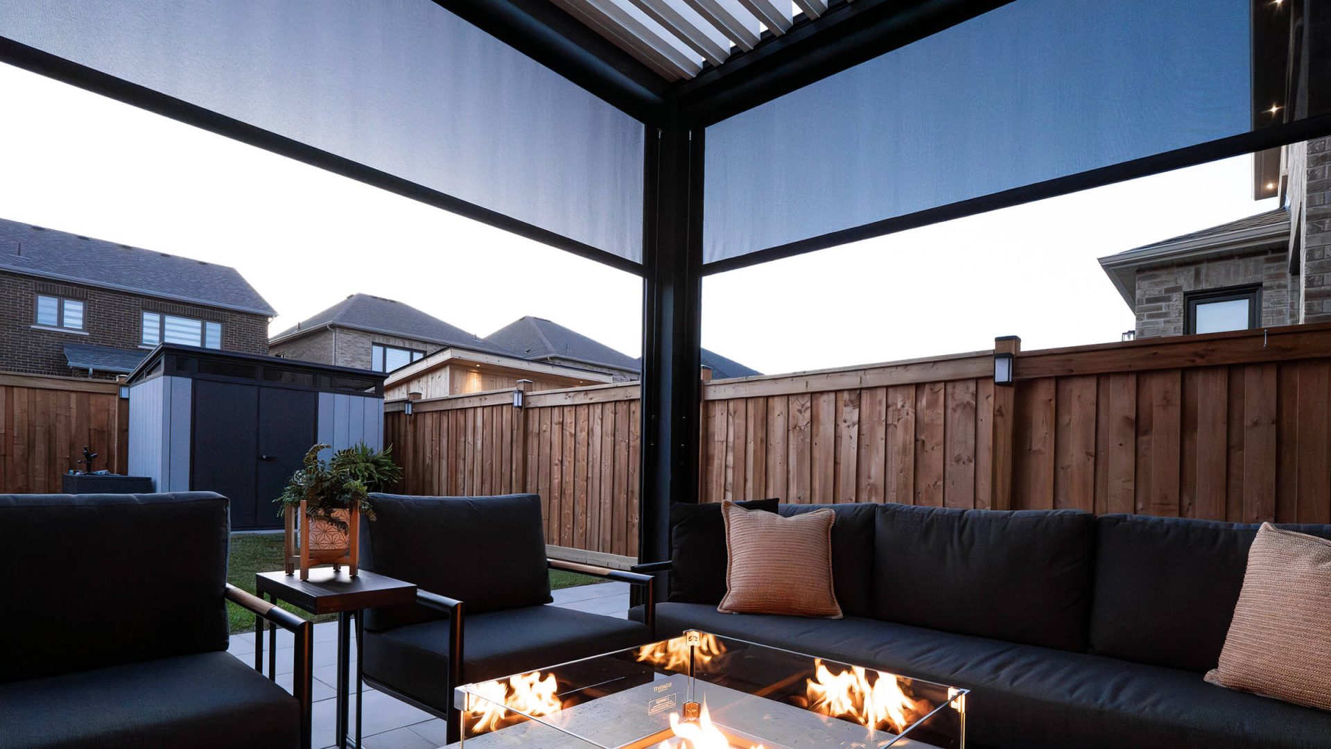 pergola over fire pit photo # 183