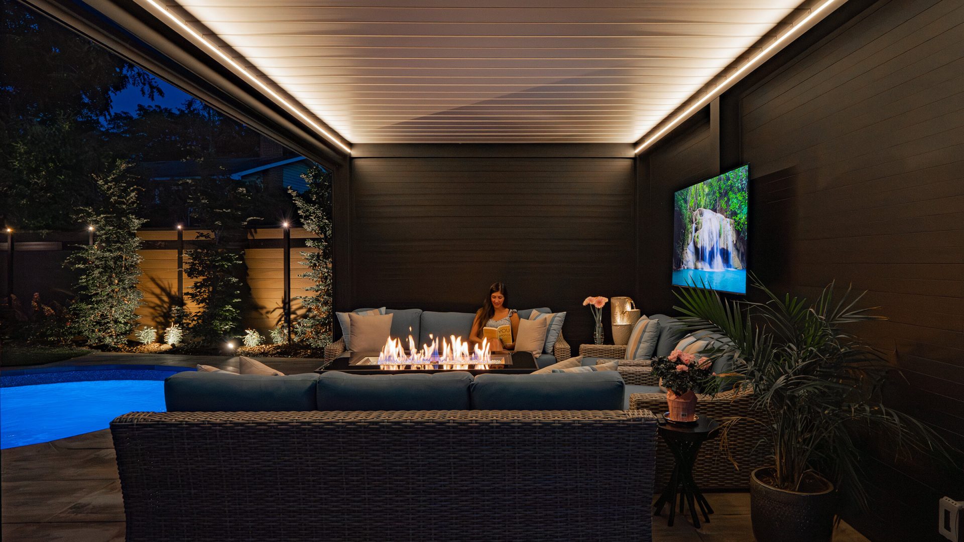 pergola tv mount photo # 204