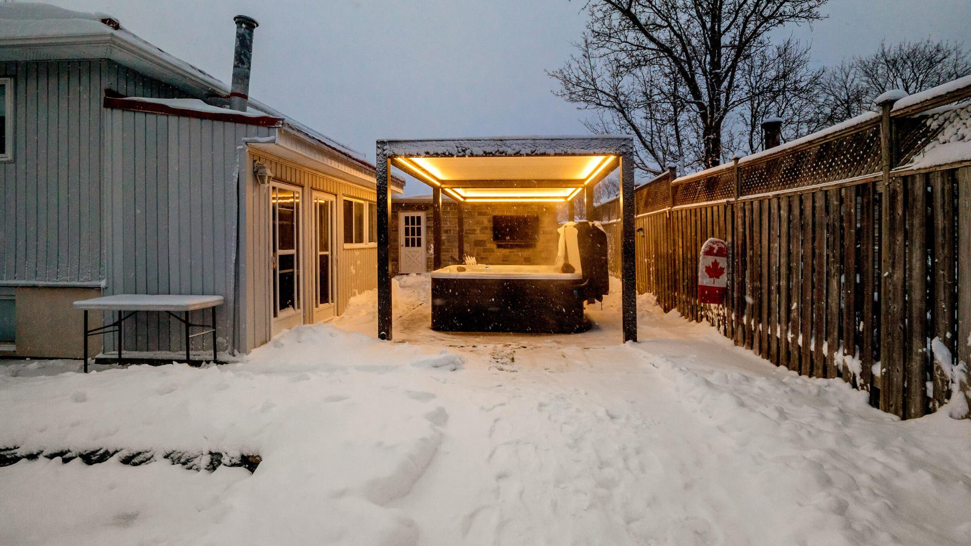 pergola winter photo # 159