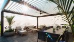 pergola with open close roof photo # 72
