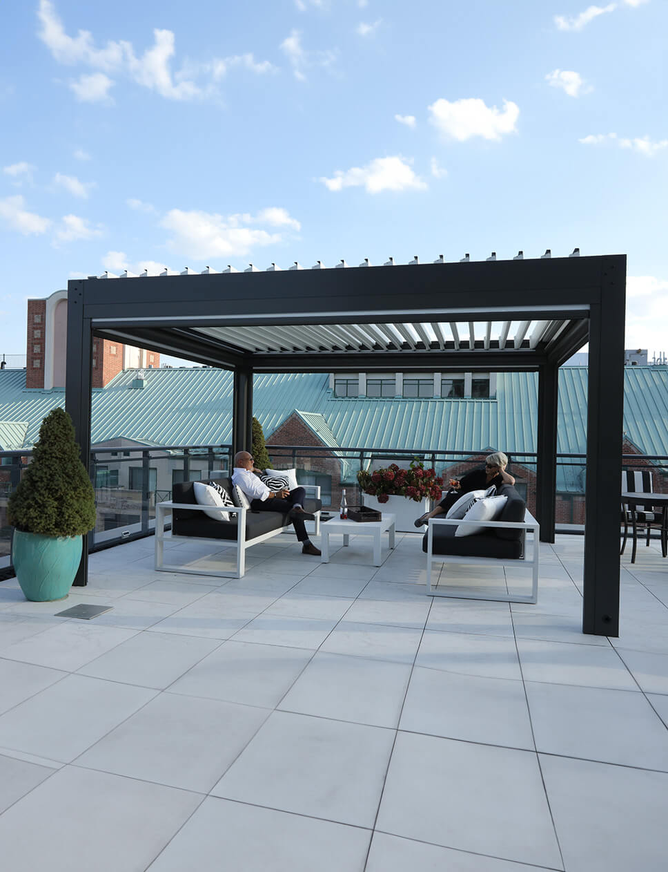 pergola with roof photo #679