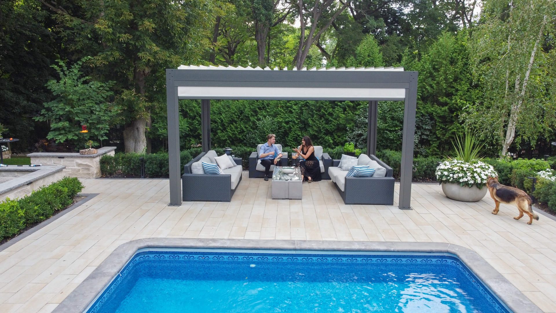 pool pergola photo # 112
