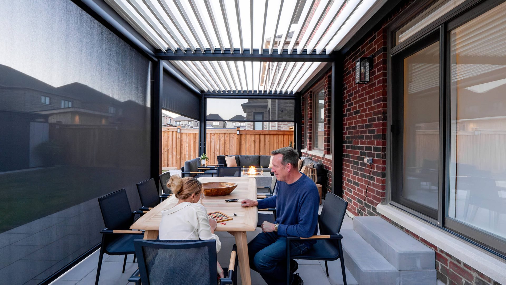 screened pergola photo # 186