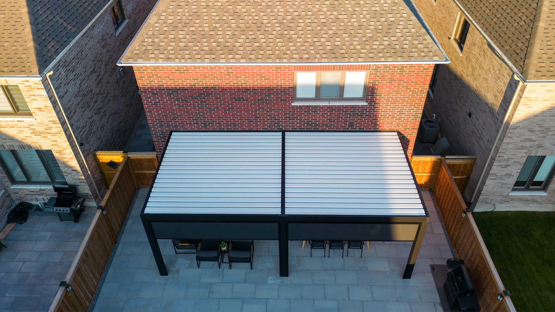 steel pergola with roof # 190