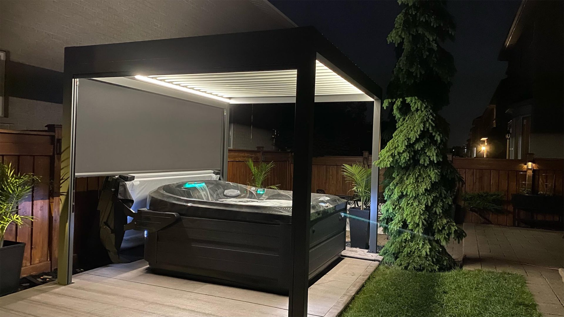 aluminum louvered pergola kit photo # 902