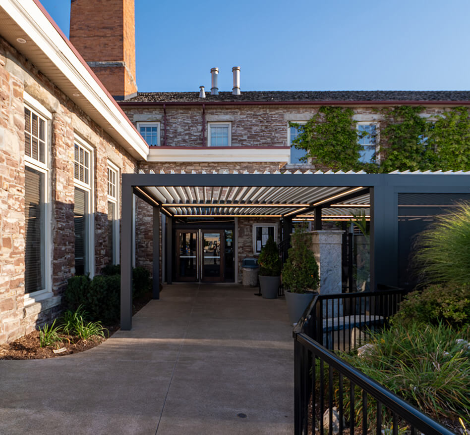 commercial aluminum pergola photo # 721