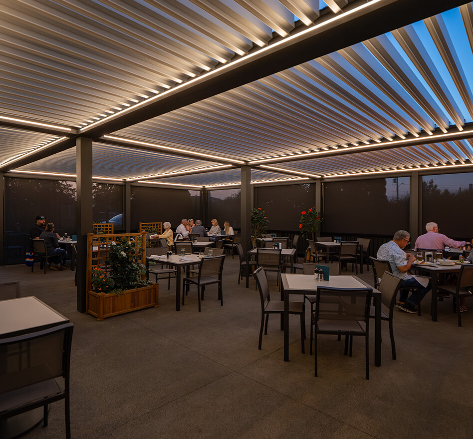 commercial aluminum pergola photo # 725