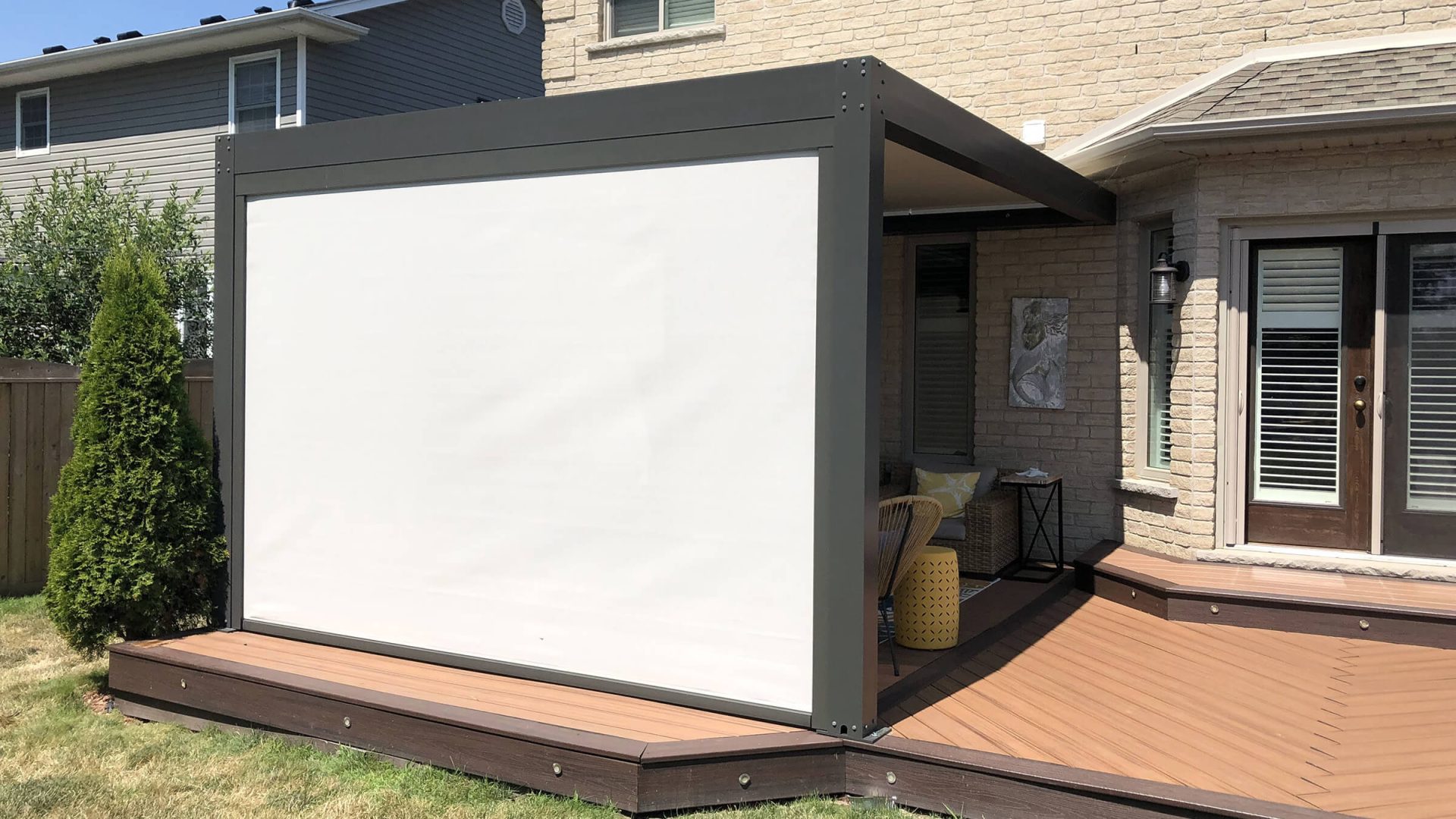 freestanding pergola on deck photo # 877