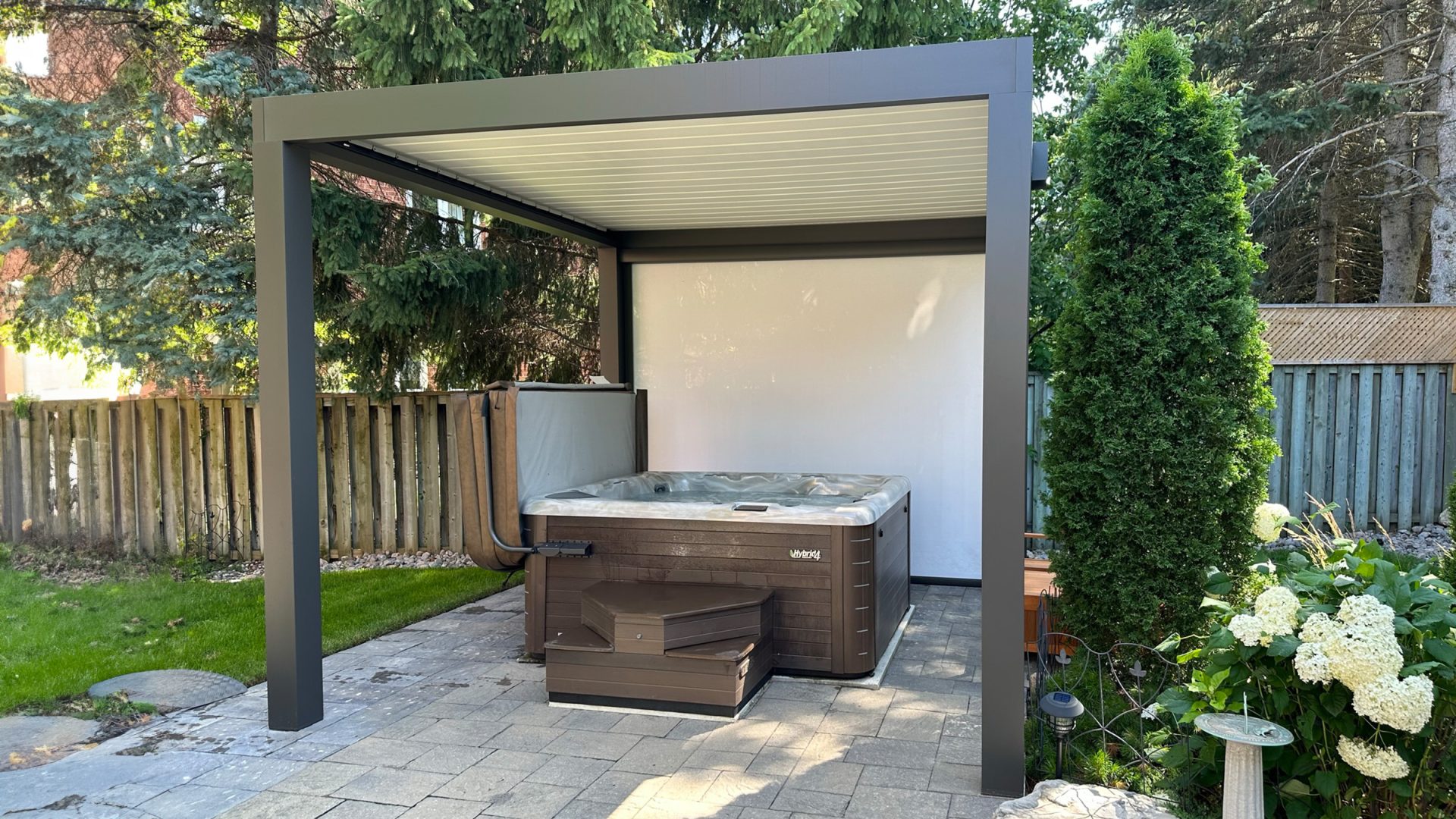 pergola over hot tub photo # 863