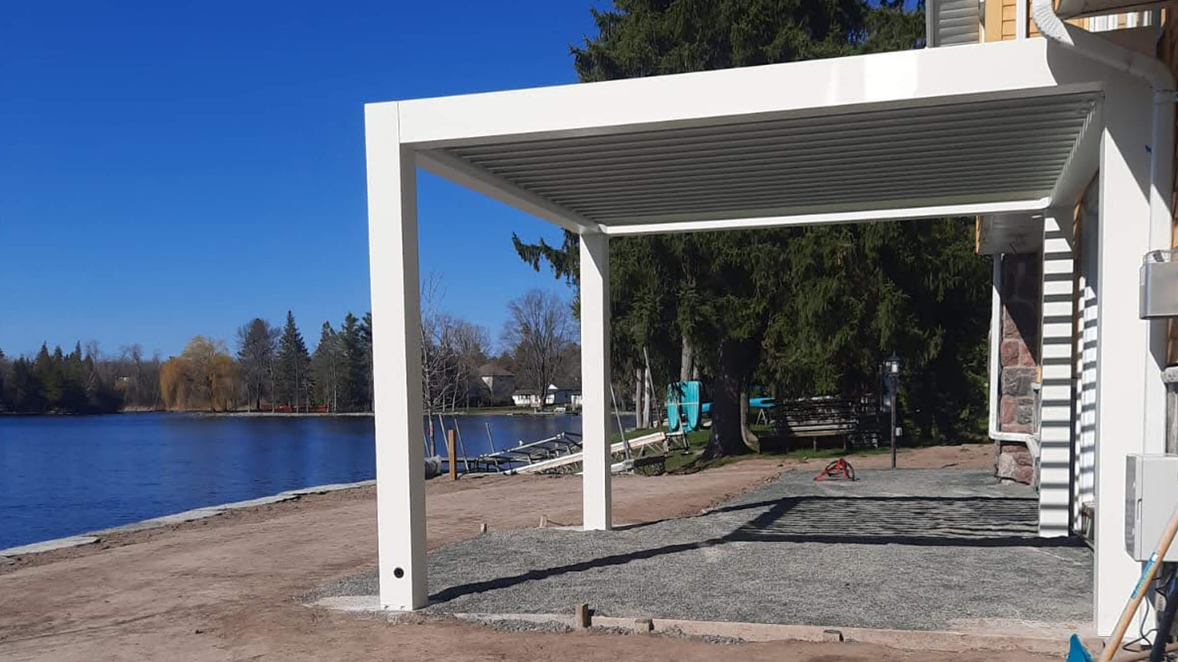 pergola white photo # 820