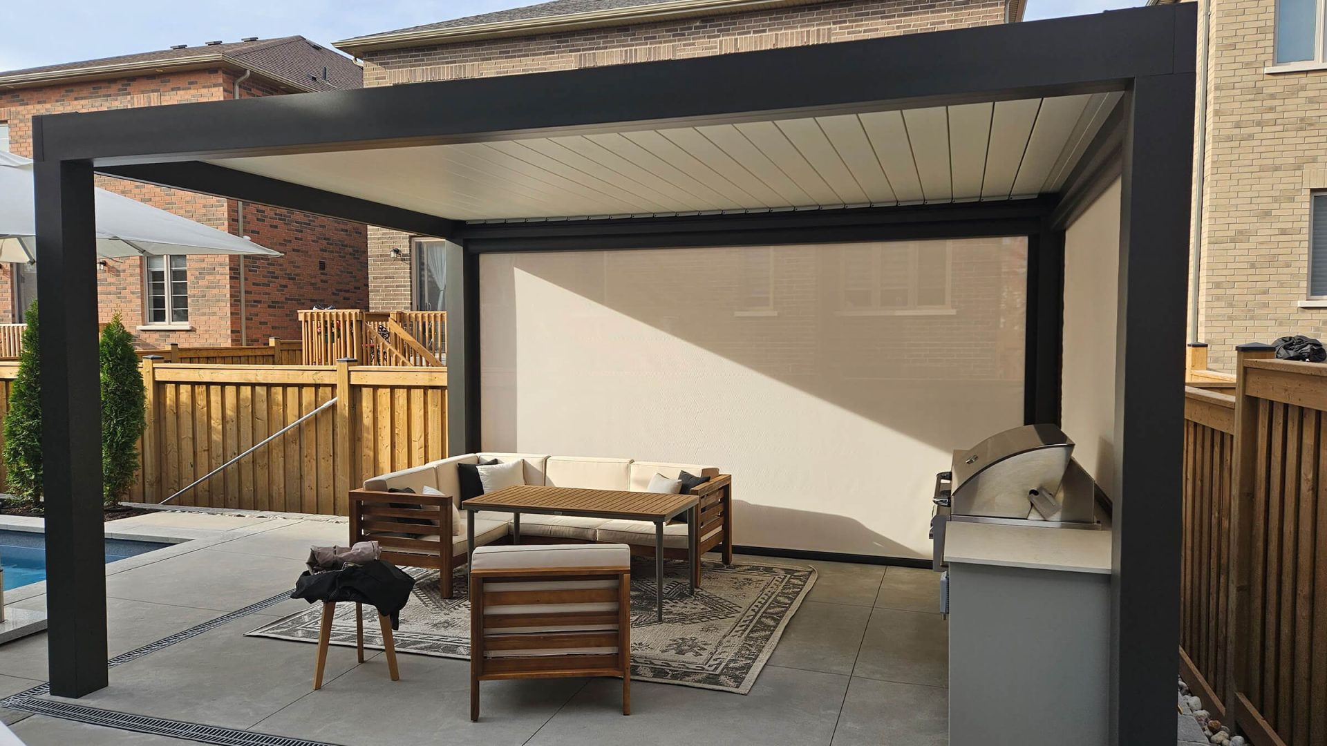 pergola zip screen photo # 859