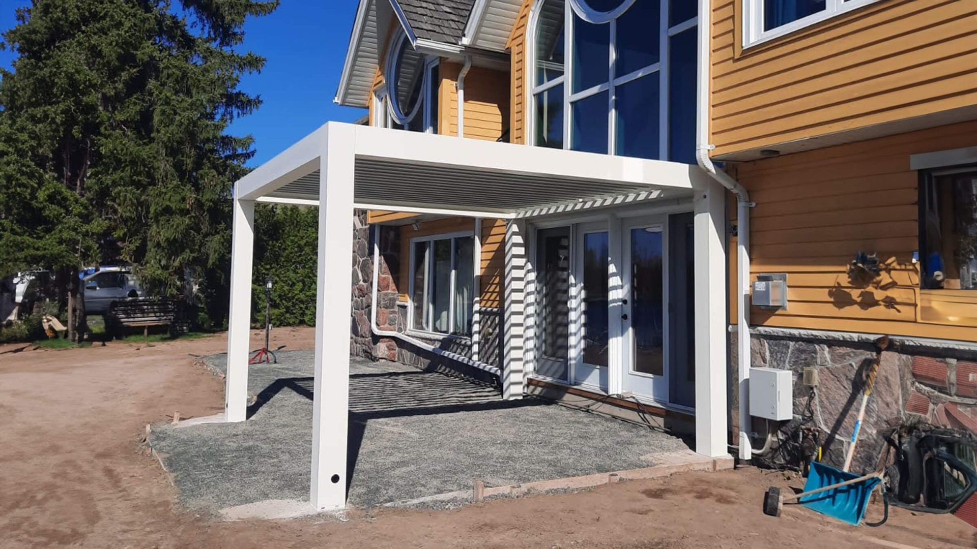 pergolas white photo # 822