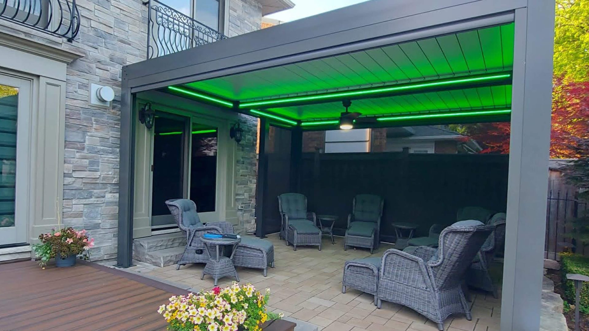 pergolas with string lights photo # 882