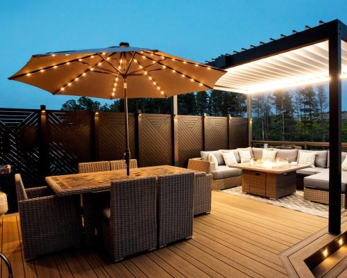 Louvered pergola Kit 10′ x 12′