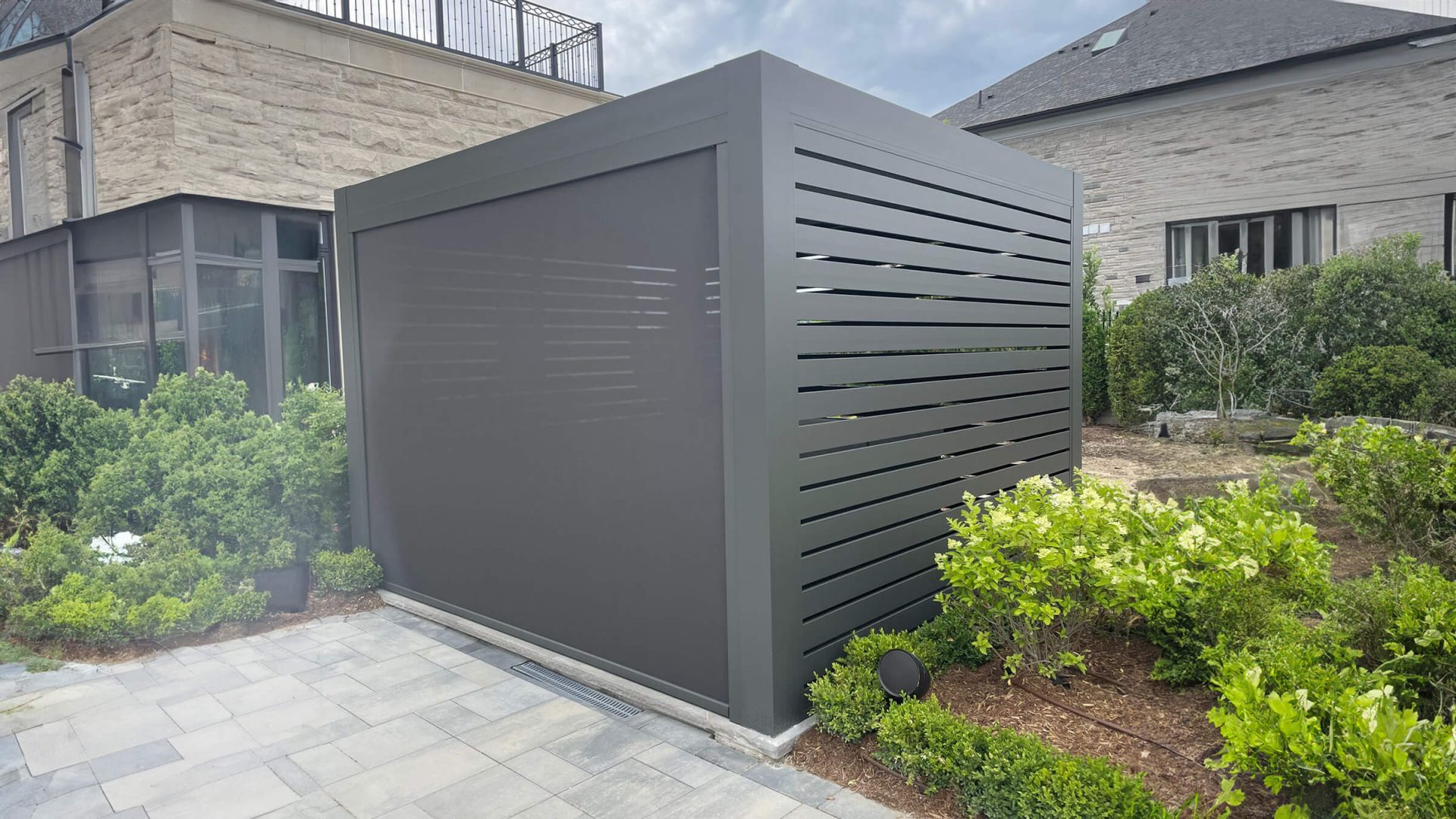 privacy wall for pergola photo # 950