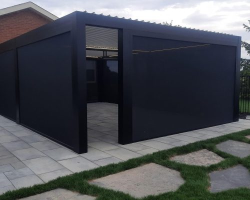 Pergola with Bug Net