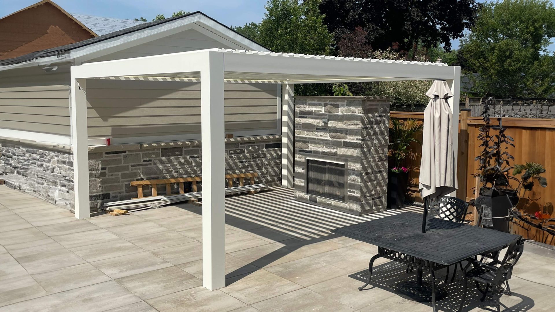 pergolas white photo # 1105
