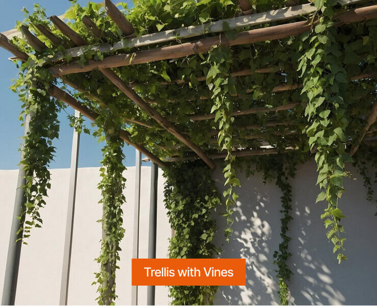 Trellis with Vines #1312