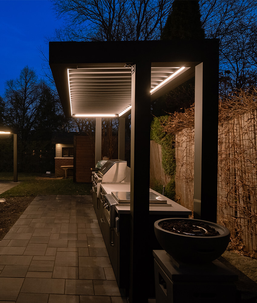 edmonton aluminum pergola #1408