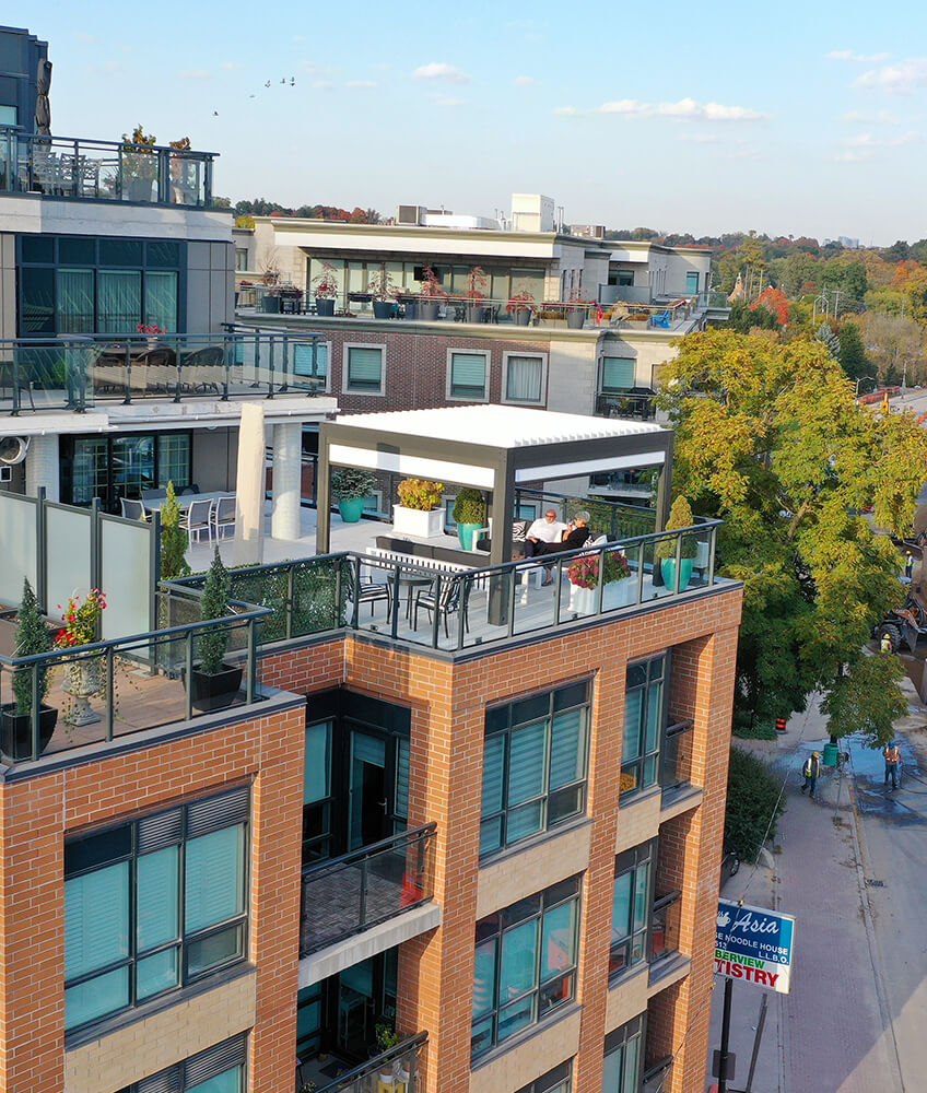 ottawa modern pergola #1396