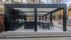 barbecue louvered pergola​ #1517