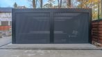 bbq pergola with privacy screen #1524