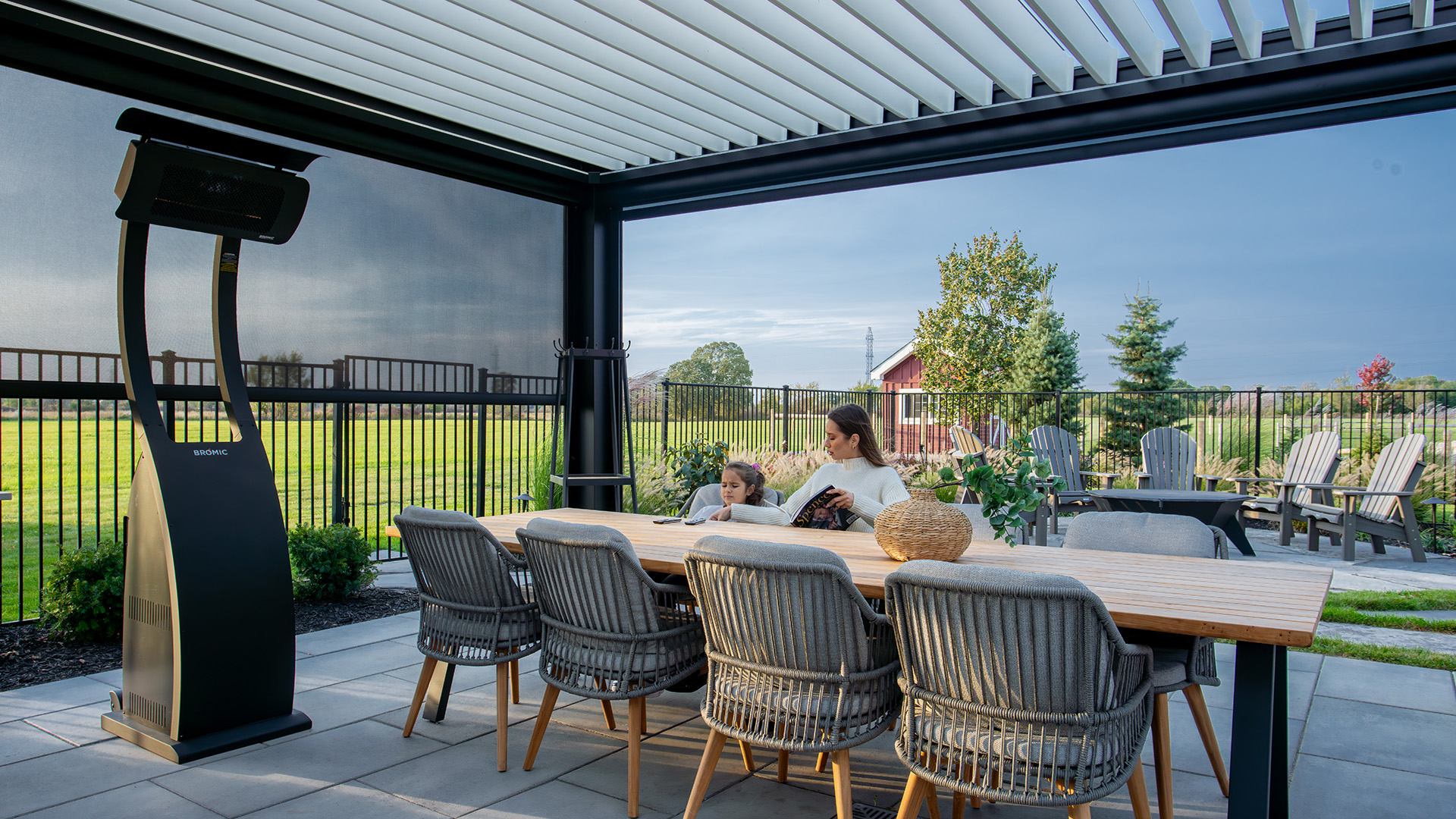 contemporary louvered pergola ideas #1541