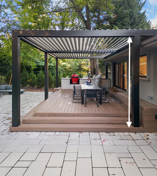 pergola height #1593