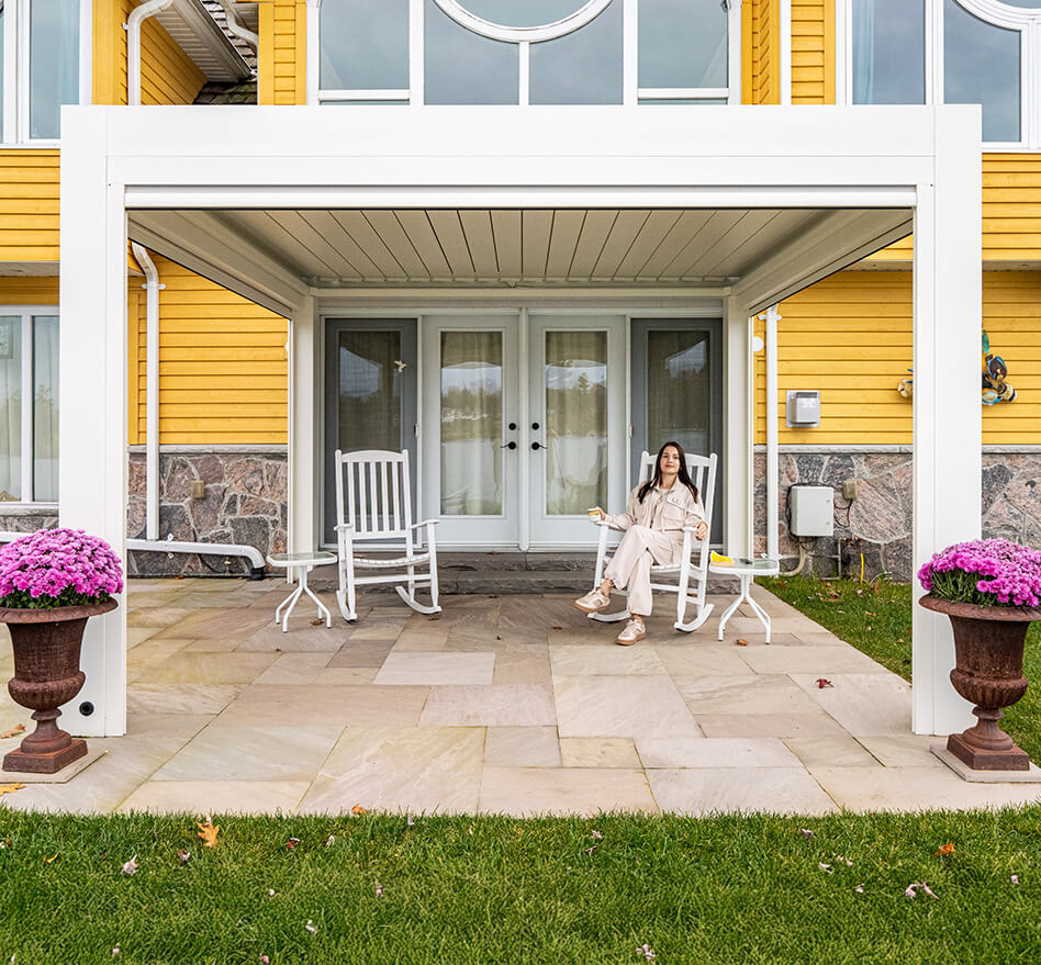 custom pergola design #748