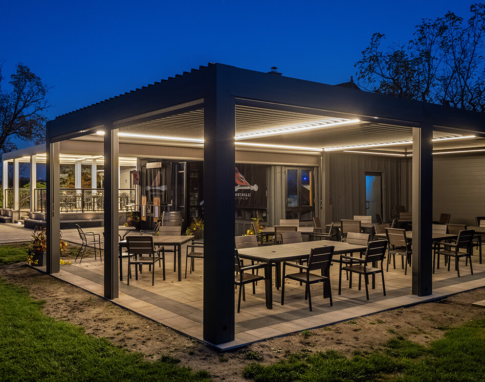 led pergola #1632
