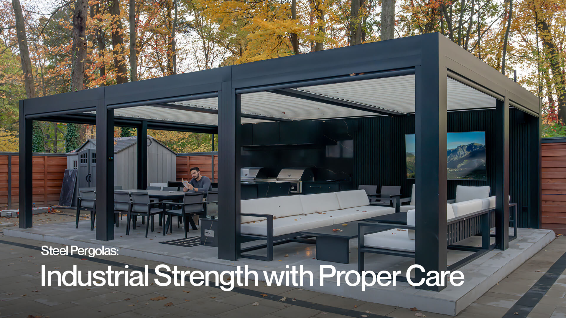 metal pergola lifespan #1643