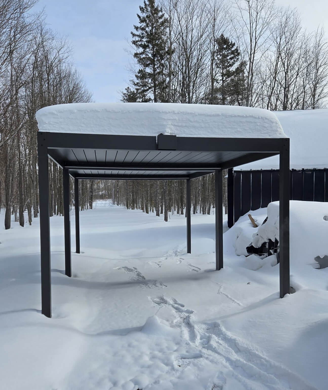 snow resistant pergola #1567