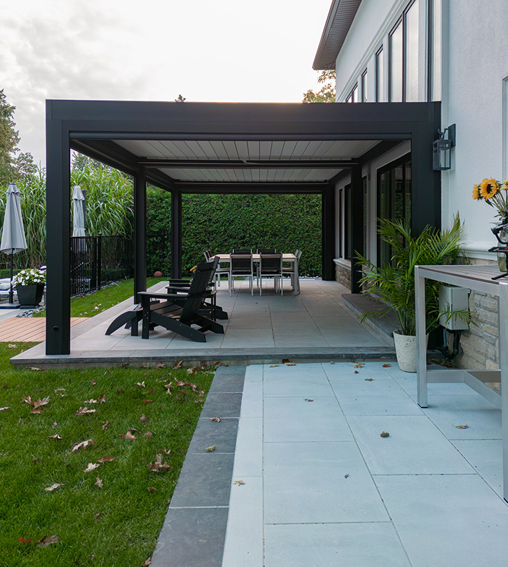 louvered pergola vs traditional pergola #1670