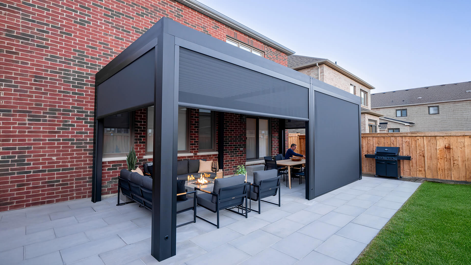 The size of the pergola #1716
