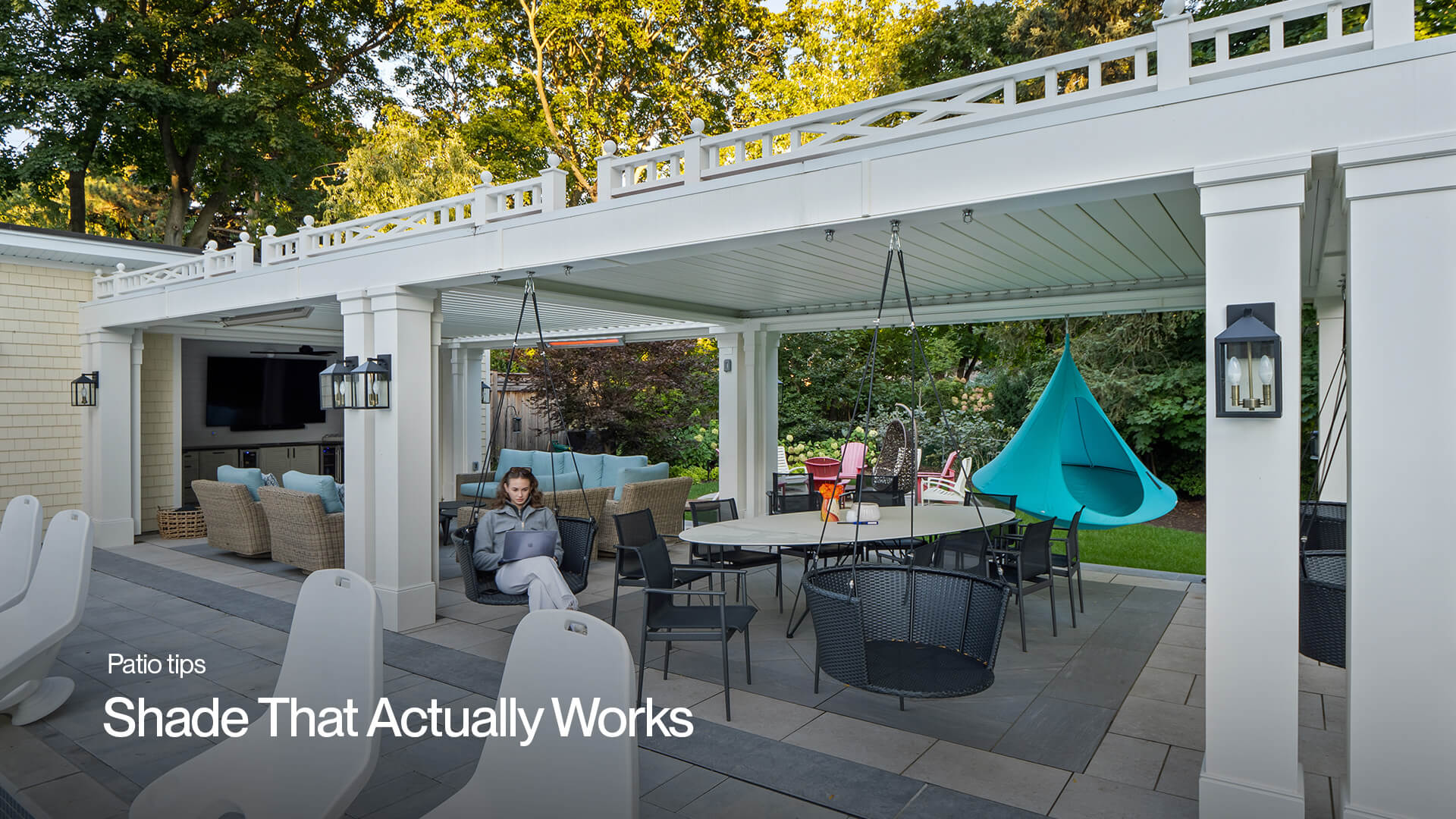 Does a pergola reduce heat #1742