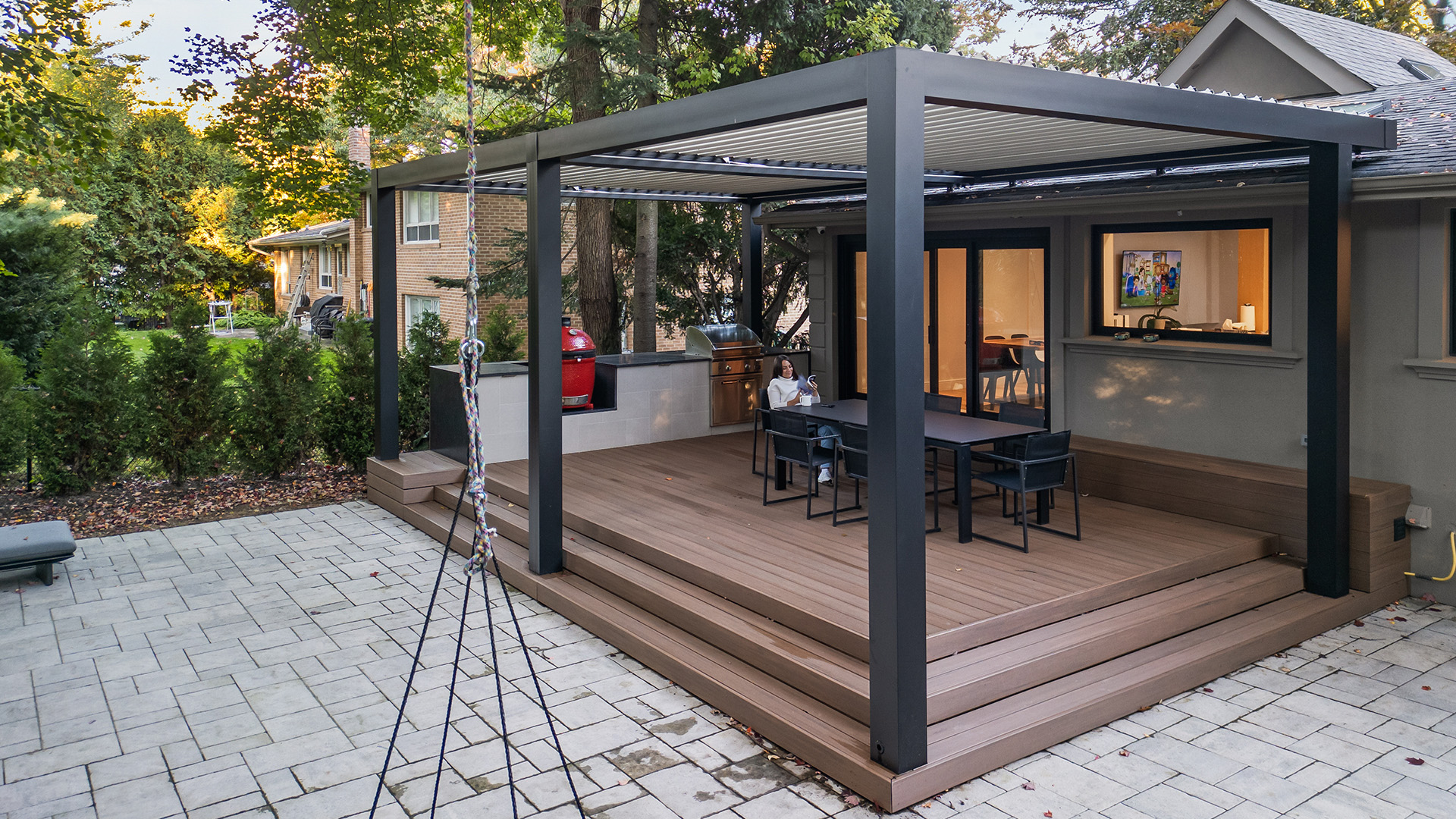 aluminum pergola #1757